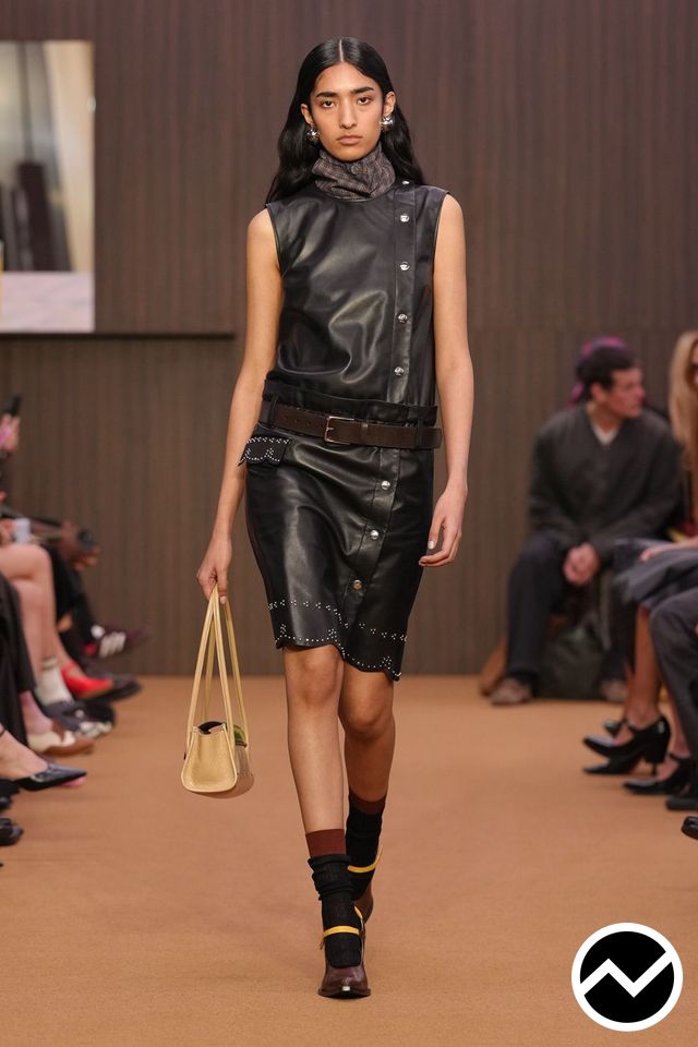 Marni, FW26 womenswear, Belted Dress, look 31