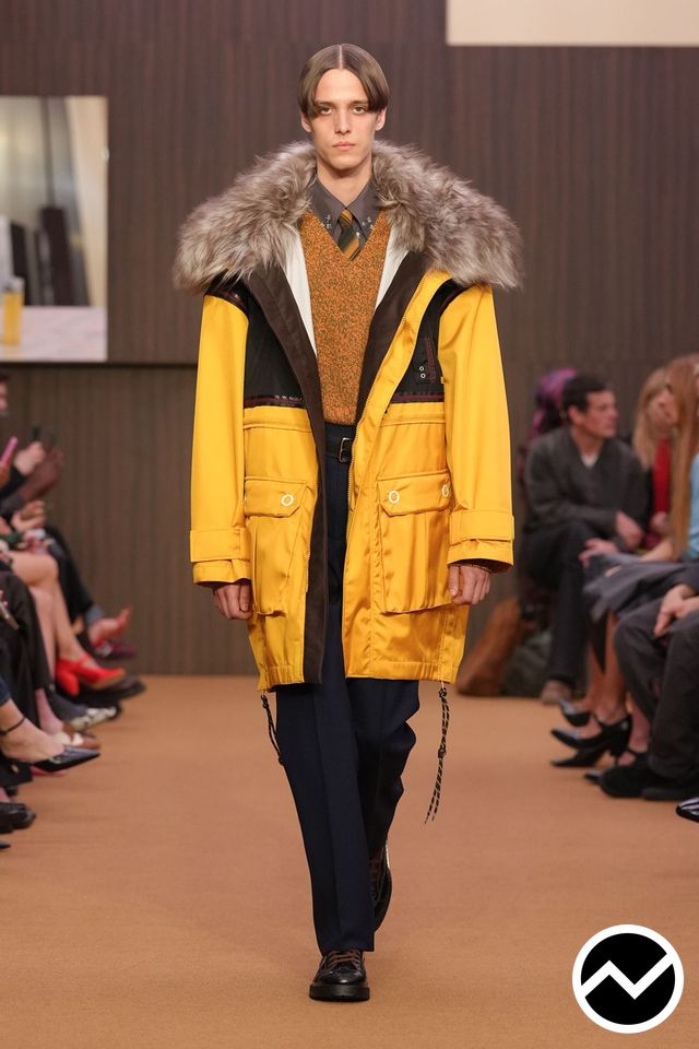Marni, FW26 menswear, Hooded Coat, look 48