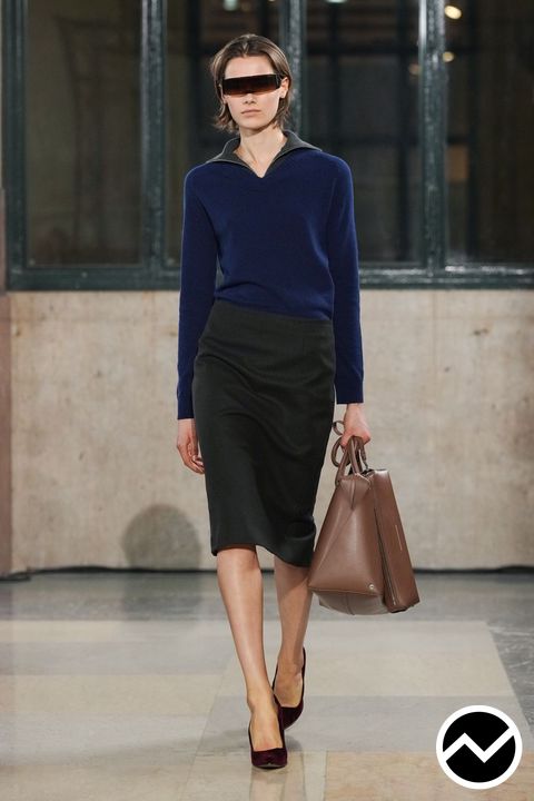 Mm6 Maison Margiela, FW26 womenswear, Mid-Rise Skirts, look 23