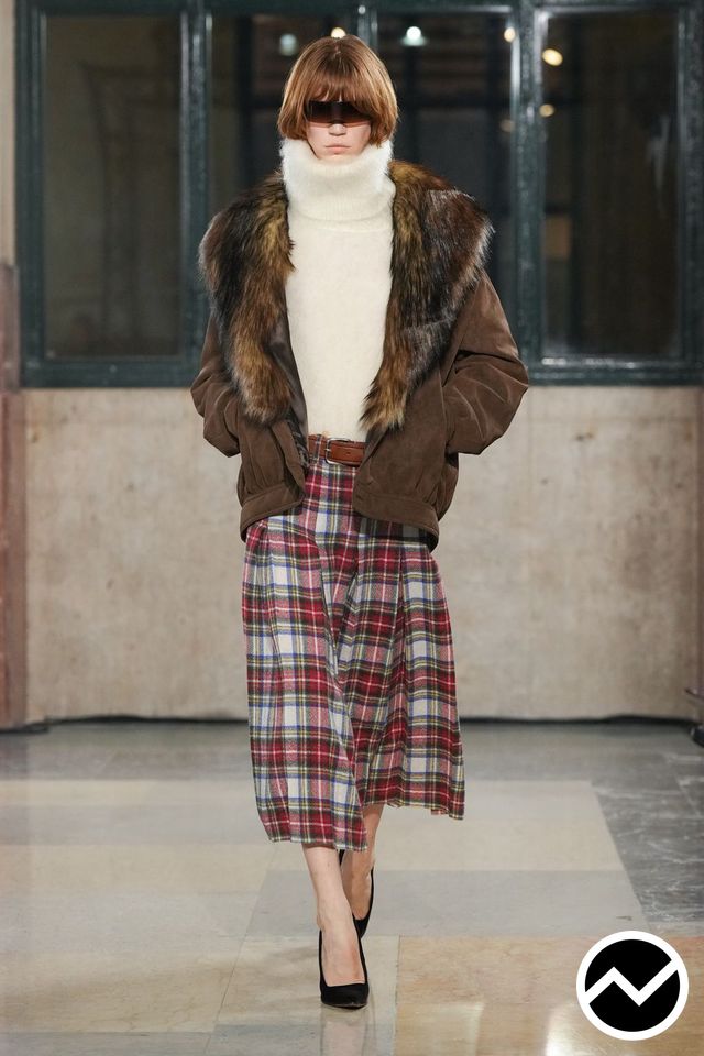 Mm6 Maison Margiela, Mm6 Maison Margiela FW26 womenswear, look 27