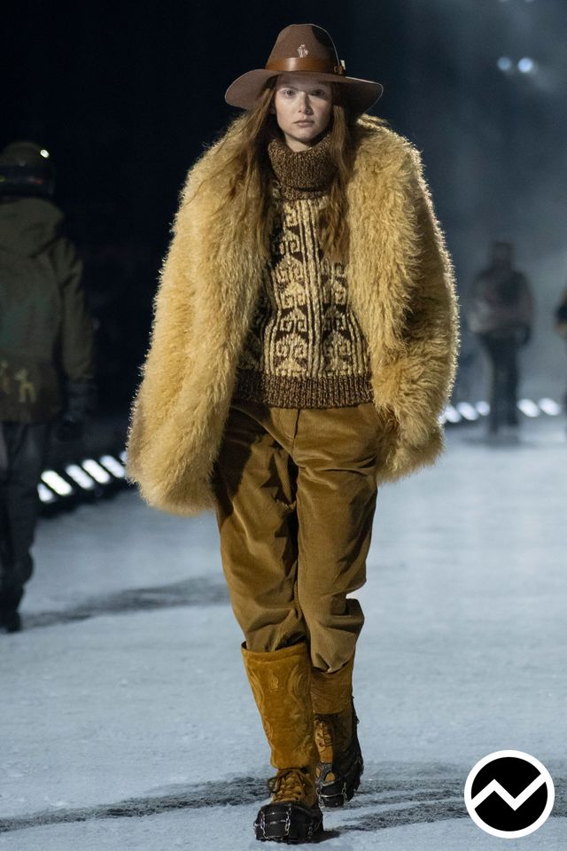 Moncler Grenoble, FW26 womenswear, Fair Isle, look 52