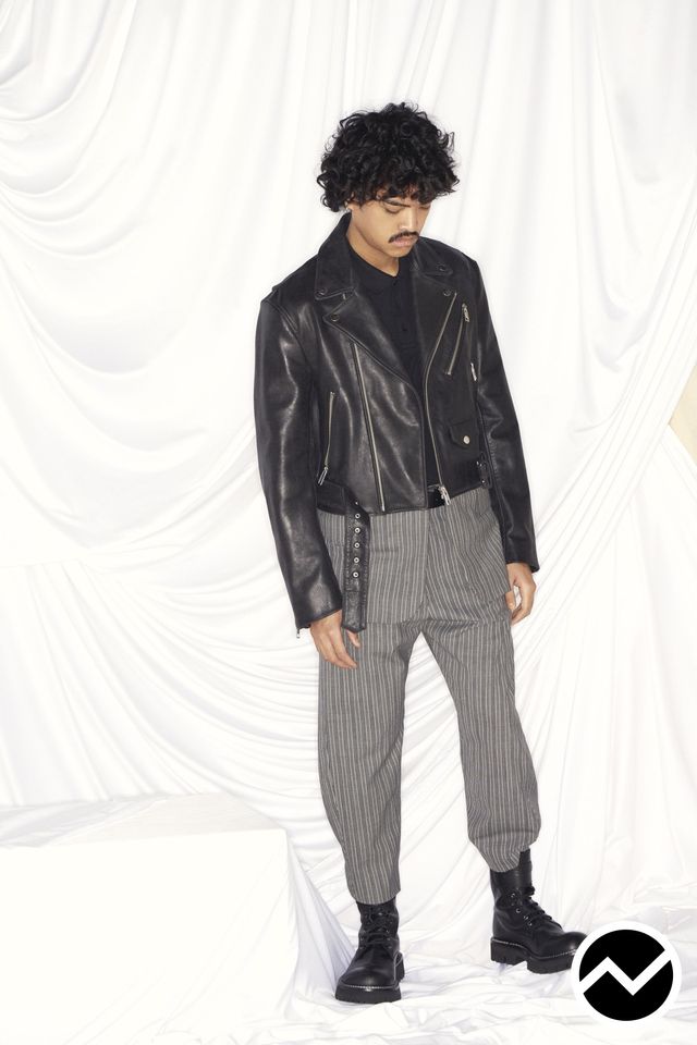 Moschino, FW26 menswear, Tapered Fit Pants, look 35