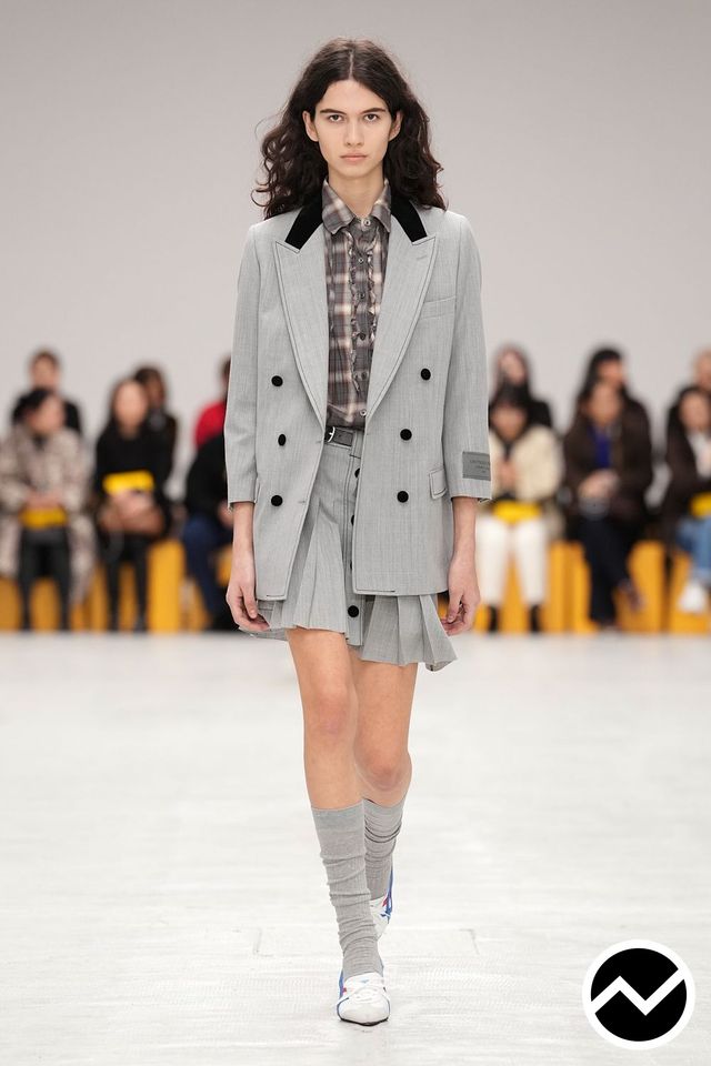 Onitsuka Tiger FW26 womenswear, look 1