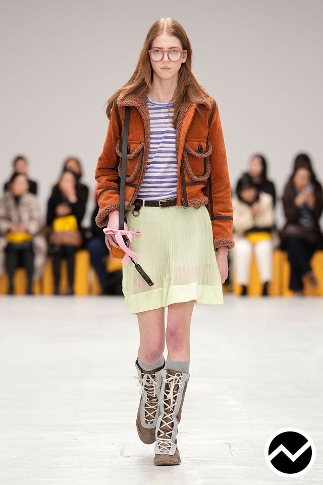 Onitsuka Tiger, FW26 womenswear, Corduroy, look 12