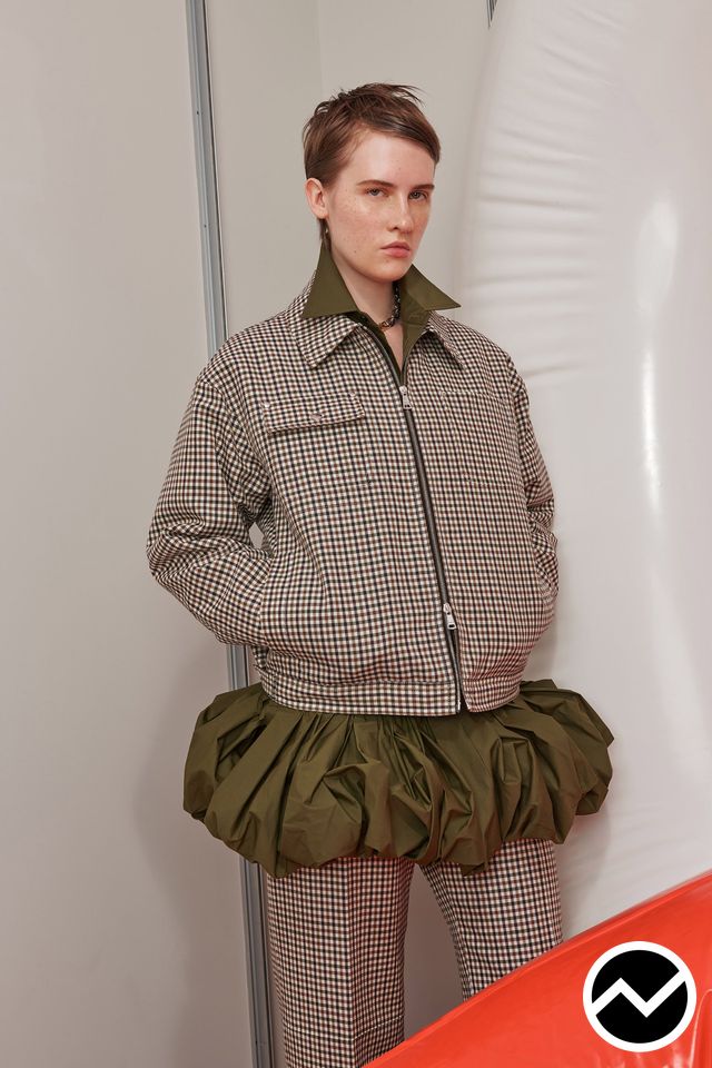 Plan C, FW26 womenswear, Parachute, look 3