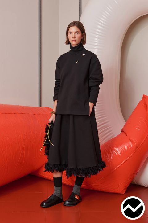 Plan C, FW26 womenswear, Roll Sweater, look 23