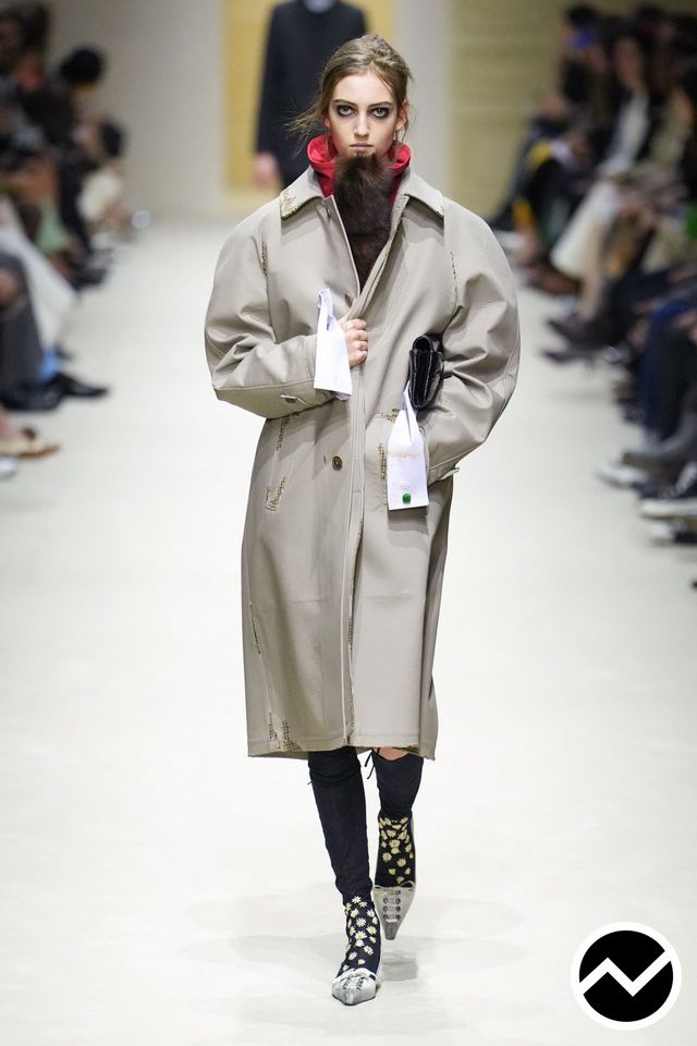 Prada, FW26 womenswear, Smoke, look 2