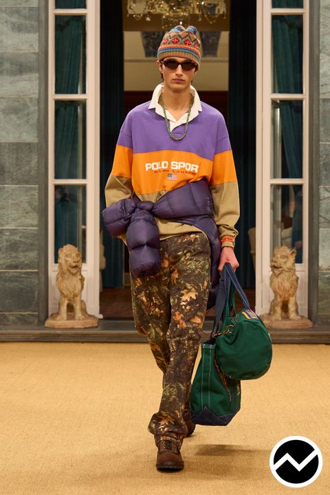 Ralph Lauren FW26 menswear, look 1