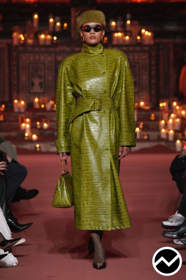 Rowen Rose FW26 womenswear, look 1