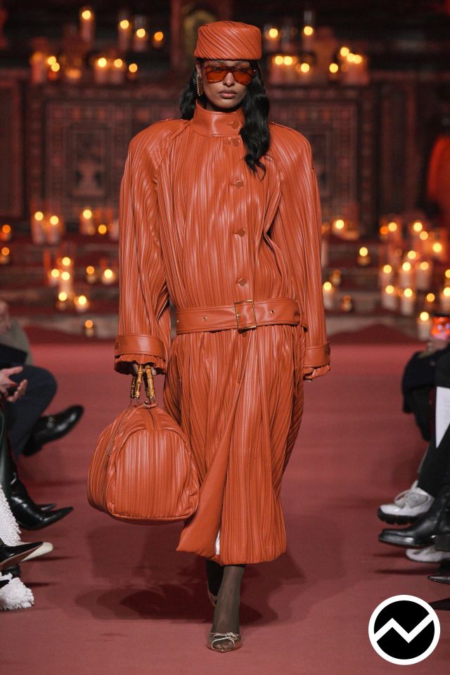 Rowen Rose, FW26 womenswear, Leather, look 4