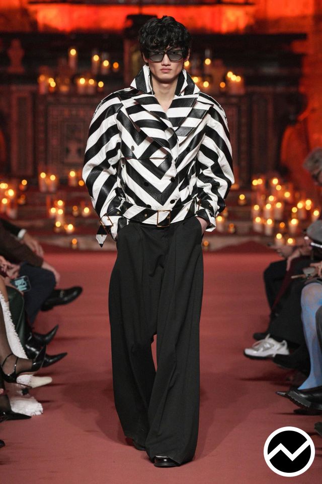 Rowen Rose, FW26 menswear, Lavender, look 56