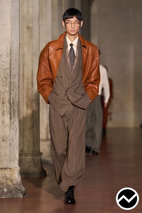 Soshiotsuki, FW26 menswear, Top Collar Jacket, look 6