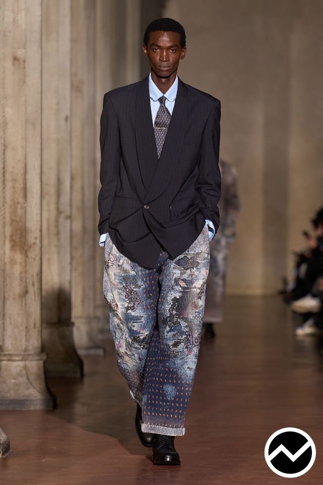 Soshiotsuki, FW26 menswear, Abstract, look 13