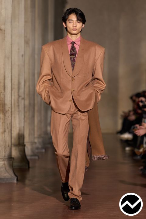 Soshiotsuki, FW26 menswear, Rose, look 27
