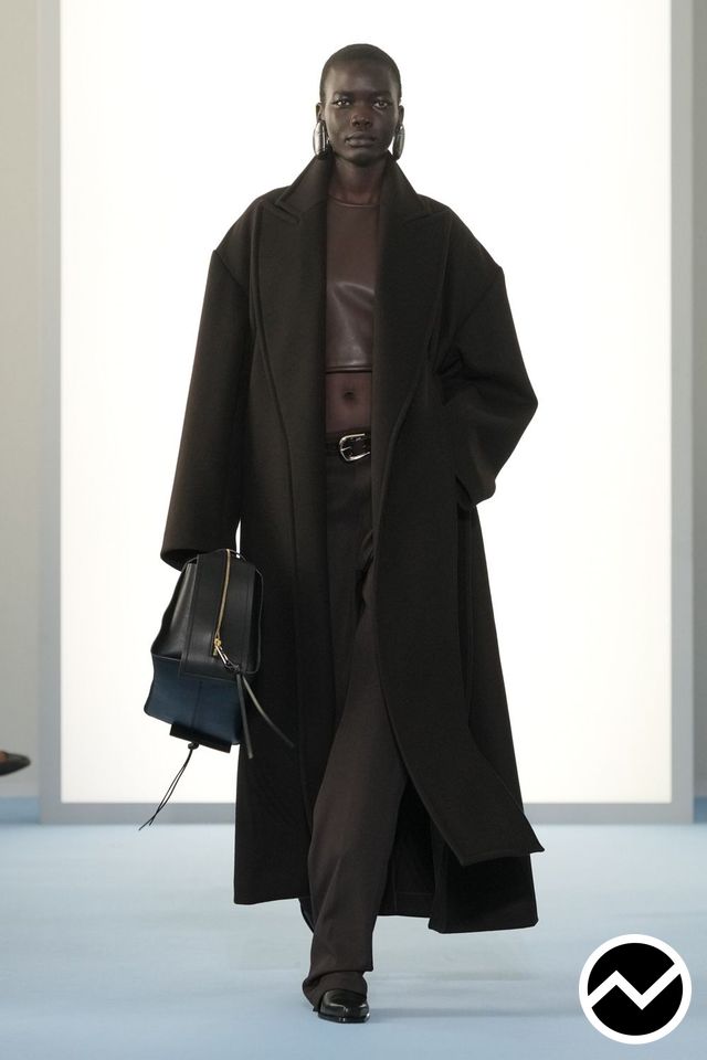 Sportmax, FW26 womenswear, Chocolate, look 23