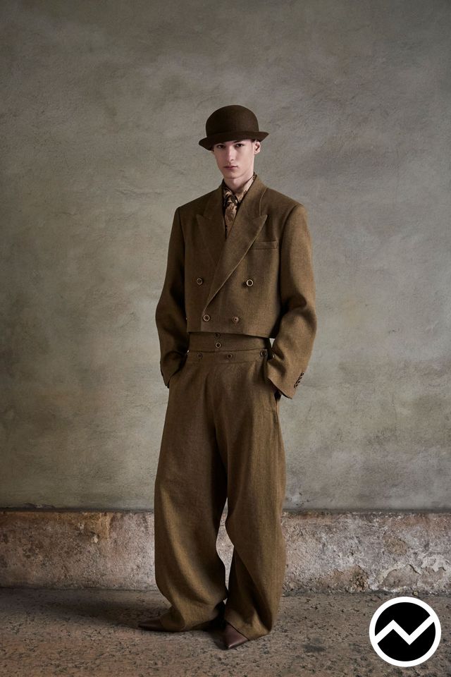 Uma Wang FW26 womenswear, look 1