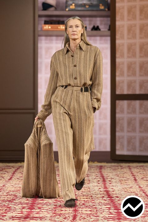 Zegna, FW26 menswear, Striped, look 9
