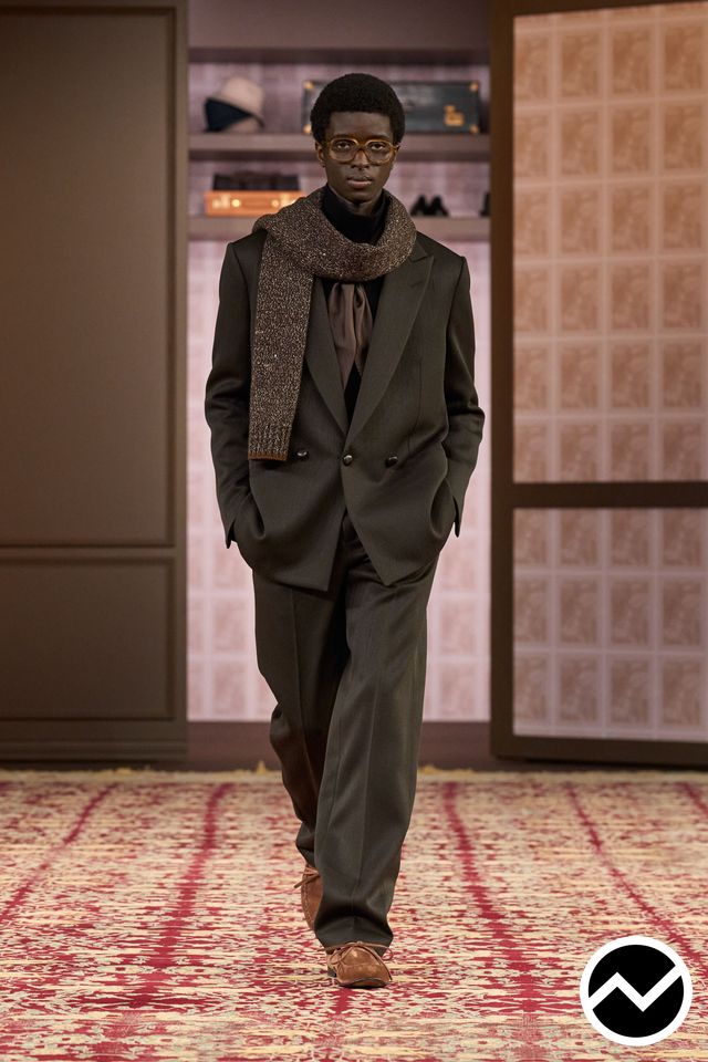 Zegna, FW26 menswear, Turtle Sweater, look 34