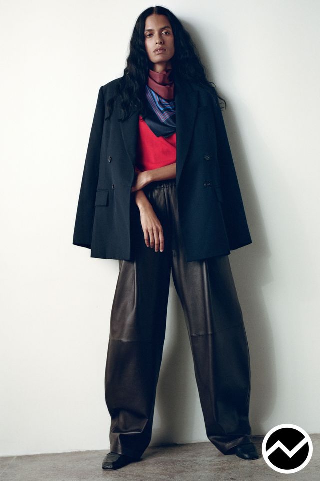 A.l.c., FW26 womenswear, Wide Leg Pants, look 8