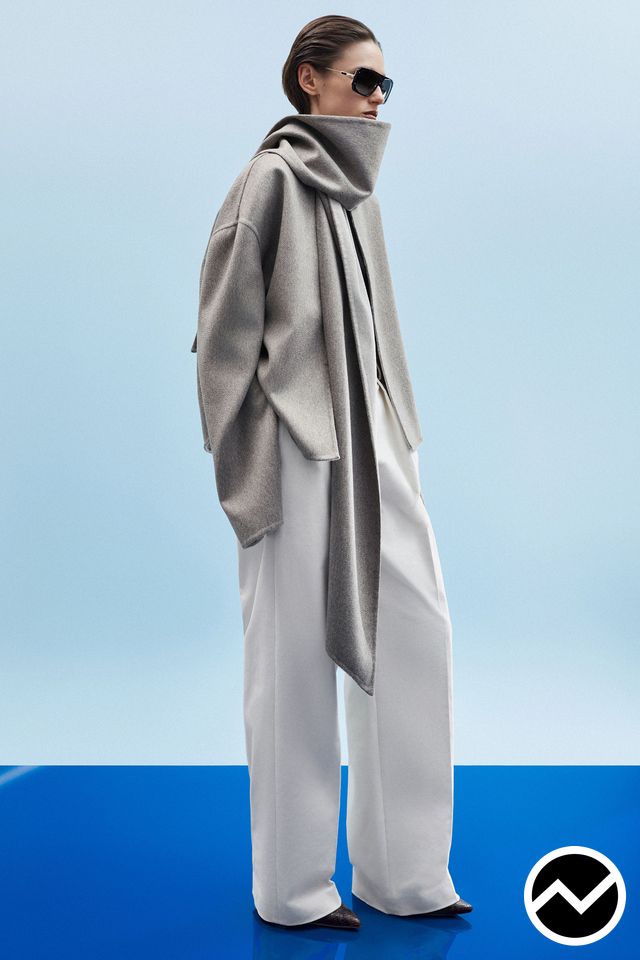 Adam Lippes, FW26 womenswear, Steel, look 11