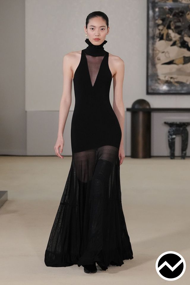 Altuzarra, FW26 womenswear, High Neckline Dress, look 38