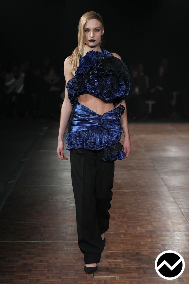 Area, FW26 womenswear, Cropped Top, look 28