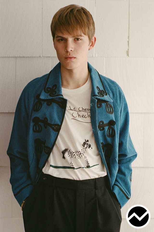 Bode, FW26 menswear, Boxy Jacket, look 34