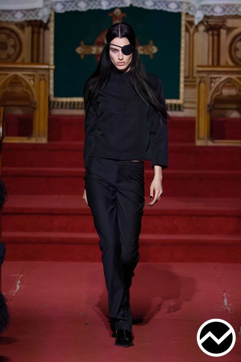 Boy London FW26 womenswear, look 1