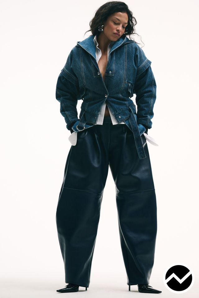 Brandon Maxwell, FW26 womenswear, Denim, look 8