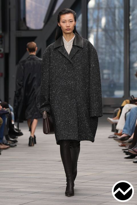 Calvin Klein Collection, FW26 womenswear, Cocoon Coat, look 19