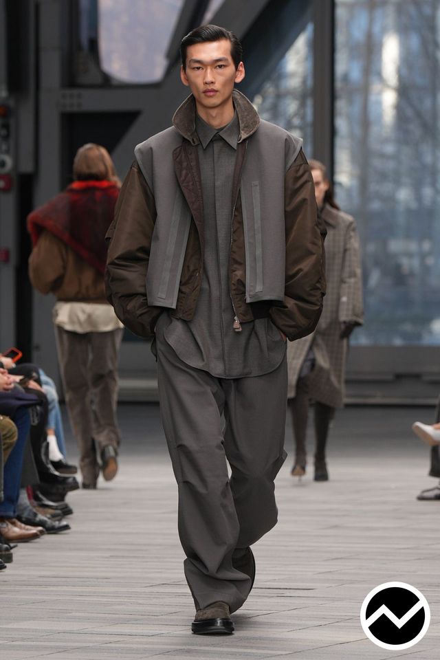 Calvin Klein Collection, FW26 menswear, Fine Gauge, look 33