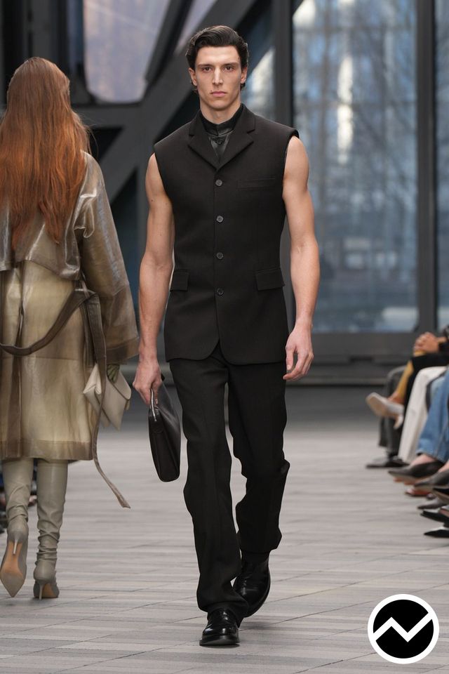 Calvin Klein Collection, FW26 menswear, Poplin, look 42