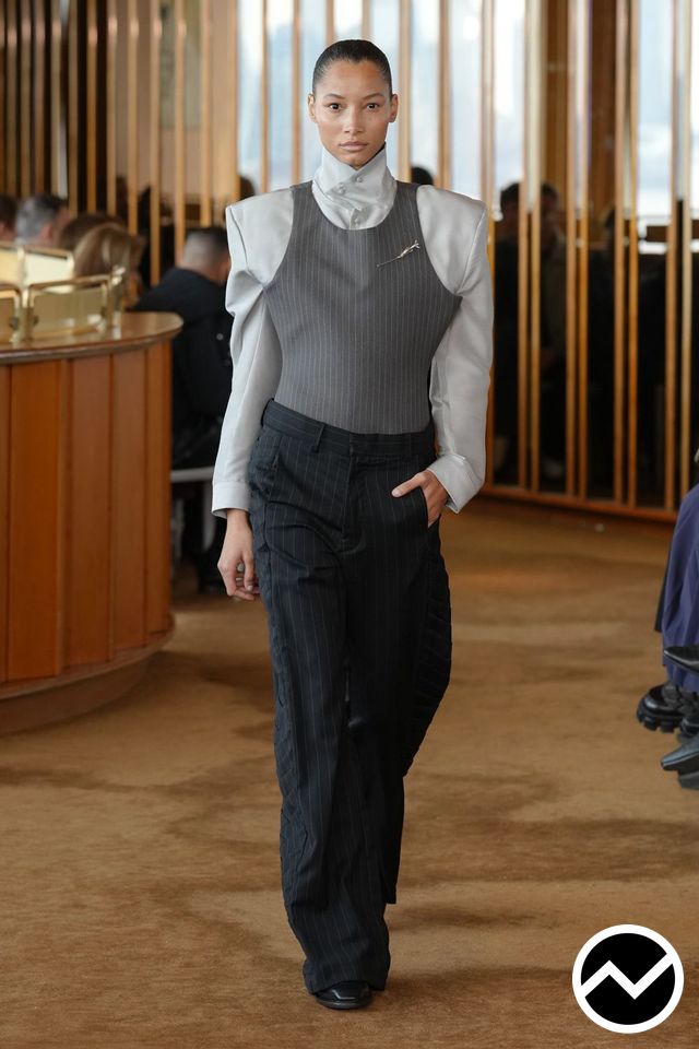 Campillo, FW26 womenswear, Striped, look 2