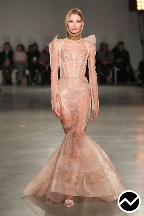 Christian Siriano, FW26 womenswear, Mermaid Dress, look 30