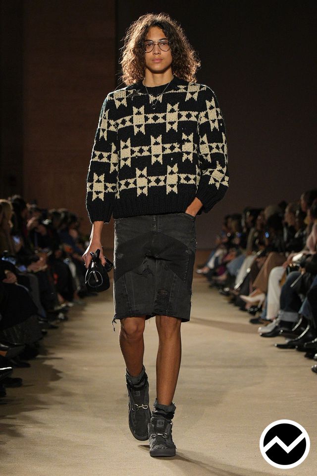 Coach, FW26 menswear, Jacquard, look 27