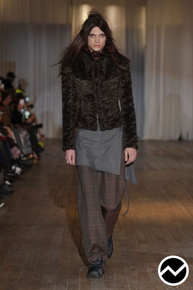 Collina Strada, FW26 menswear, Funnel Jacket, look 12
