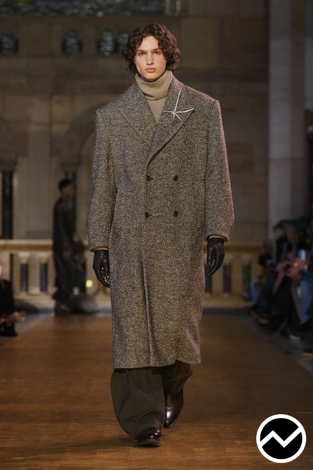 Cult Gaia, FW26 menswear, Double Breasted Coat, look 36
