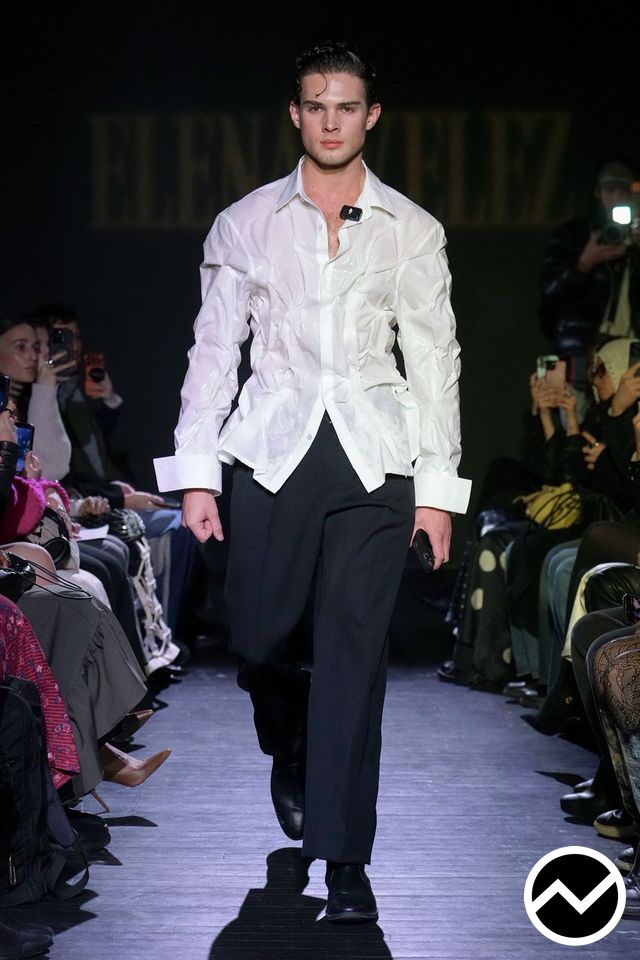 Elena Velez FW26 menswear, look 31