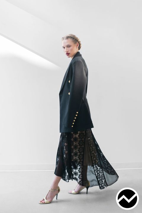 Hope For Flowers, FW26 womenswear, Double Breasted Jacket, look 59