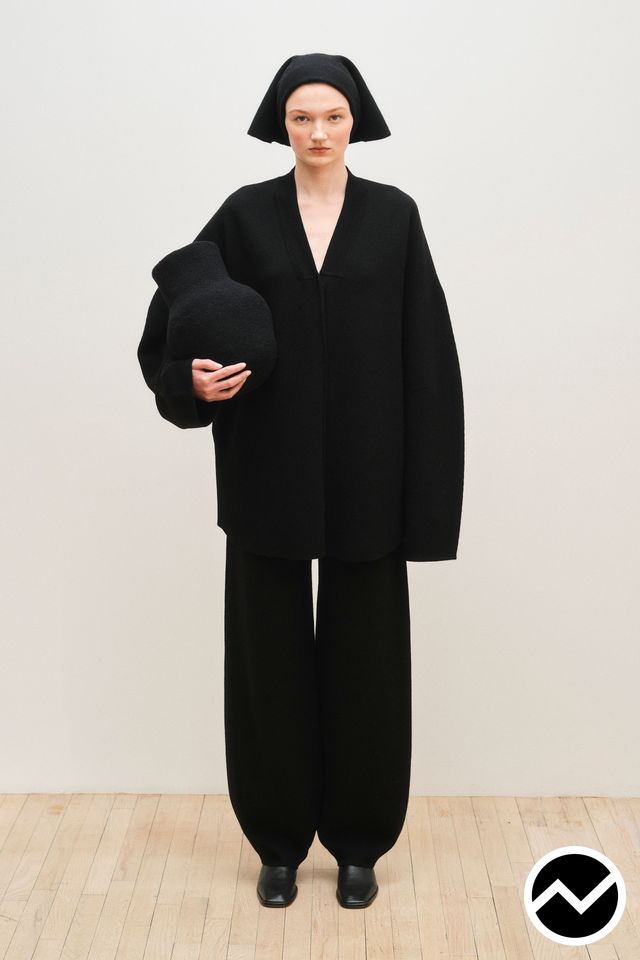 Lauren Manoogian, FW26 womenswear, Longline Jacket, look 37