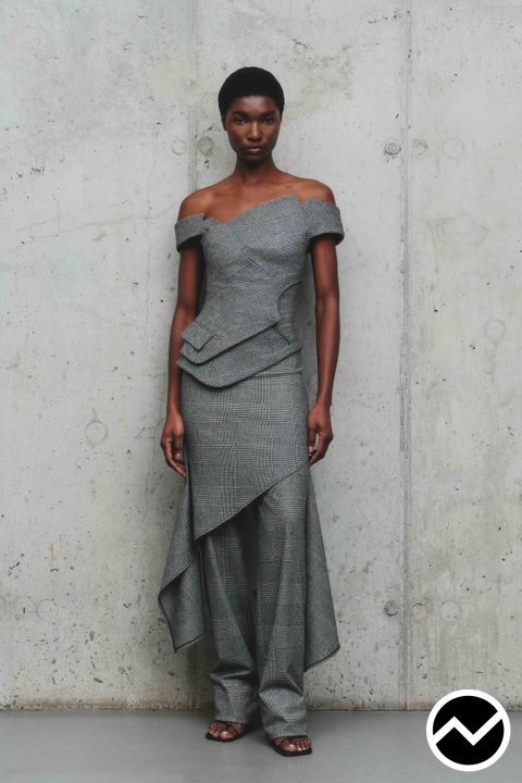 Monse, FW26 womenswear, Draped Top, look 3