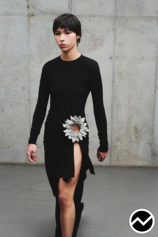 Monse, FW26 womenswear, Cinched Dress, look 25