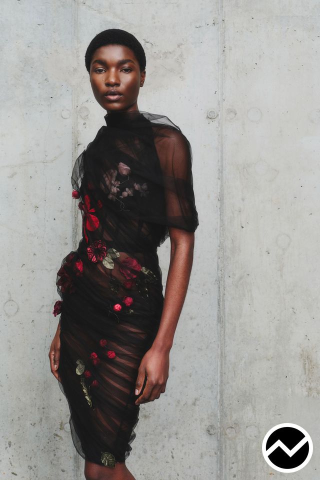 Monse, FW26 womenswear, Cap Sleeve Dress, look 29