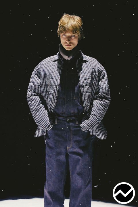 N.hoolywood, FW26 menswear, Denim, look 7