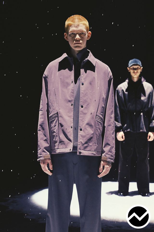 N.hoolywood, FW26 menswear, Top Collar Jacket, look 15