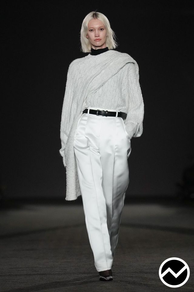 Prabal Gurung, FW26 womenswear, Cable Knit, look 4