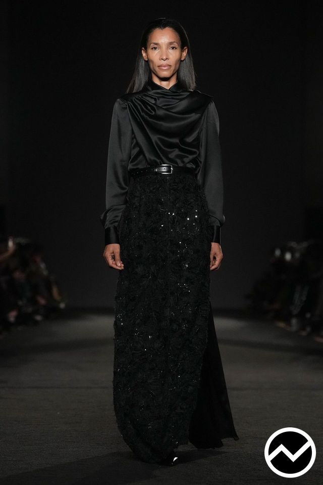 Prabal Gurung, FW26 womenswear, Draped Blouse, look 30