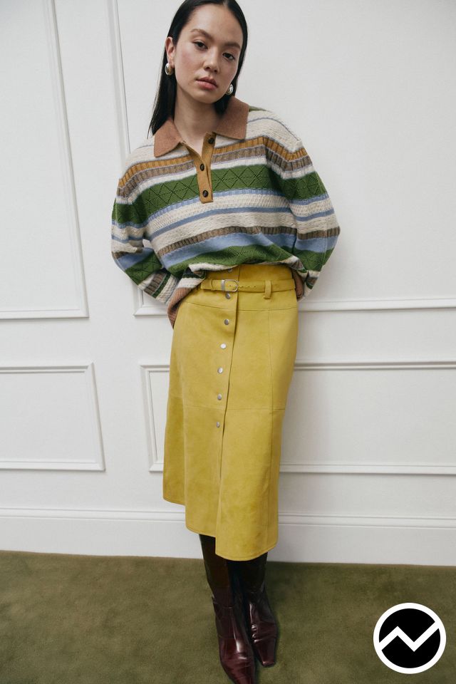 Tanya Taylor, FW26 womenswear, Fair Isle, look 15