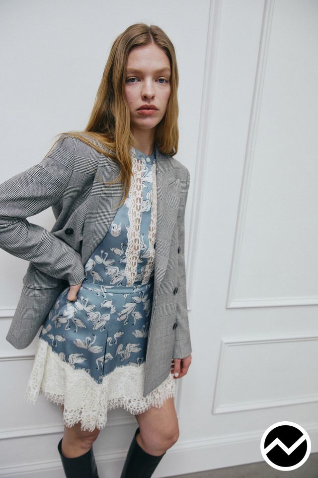Tanya Taylor, FW26 womenswear, Double Breasted Jacket, look 30