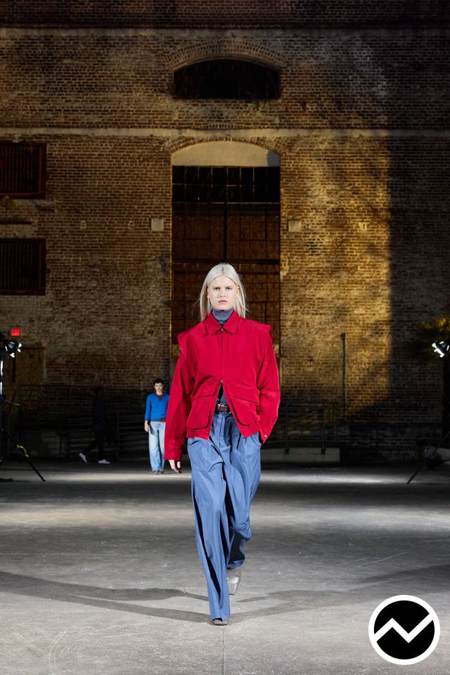 Tibi, FW26 menswear, Parachute, look 22